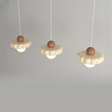 Modern Whimsical Flower Resin Kitchen Island Lights Image - 10