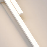 Modern White and Gold Vertical Design Wall Sconce Image - 15