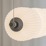 Modern White Candied Haws Horizontal Island Chandelier Image - 9