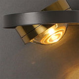 Modern White Circular Rotating Reading Wall Sconce Image - 16