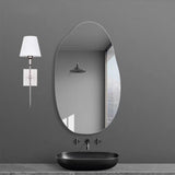 Modern White Fabric Cylinder Bathroom Vanity Light Image - 1