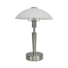 Modern White Glass Dome Table Lamp with Touch Switch Image - 7