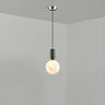 Modern White Globe Bedroom Adjustable Height Pendant Light Image - 5