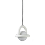 Modern White Globe Pendant Light Adjustable Length Image - 7