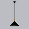 Modern White Metal Cone Living Room Pendant Light Image - 8