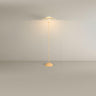 Modern White Simple Standing Wavy Floor Lamp Image - 2