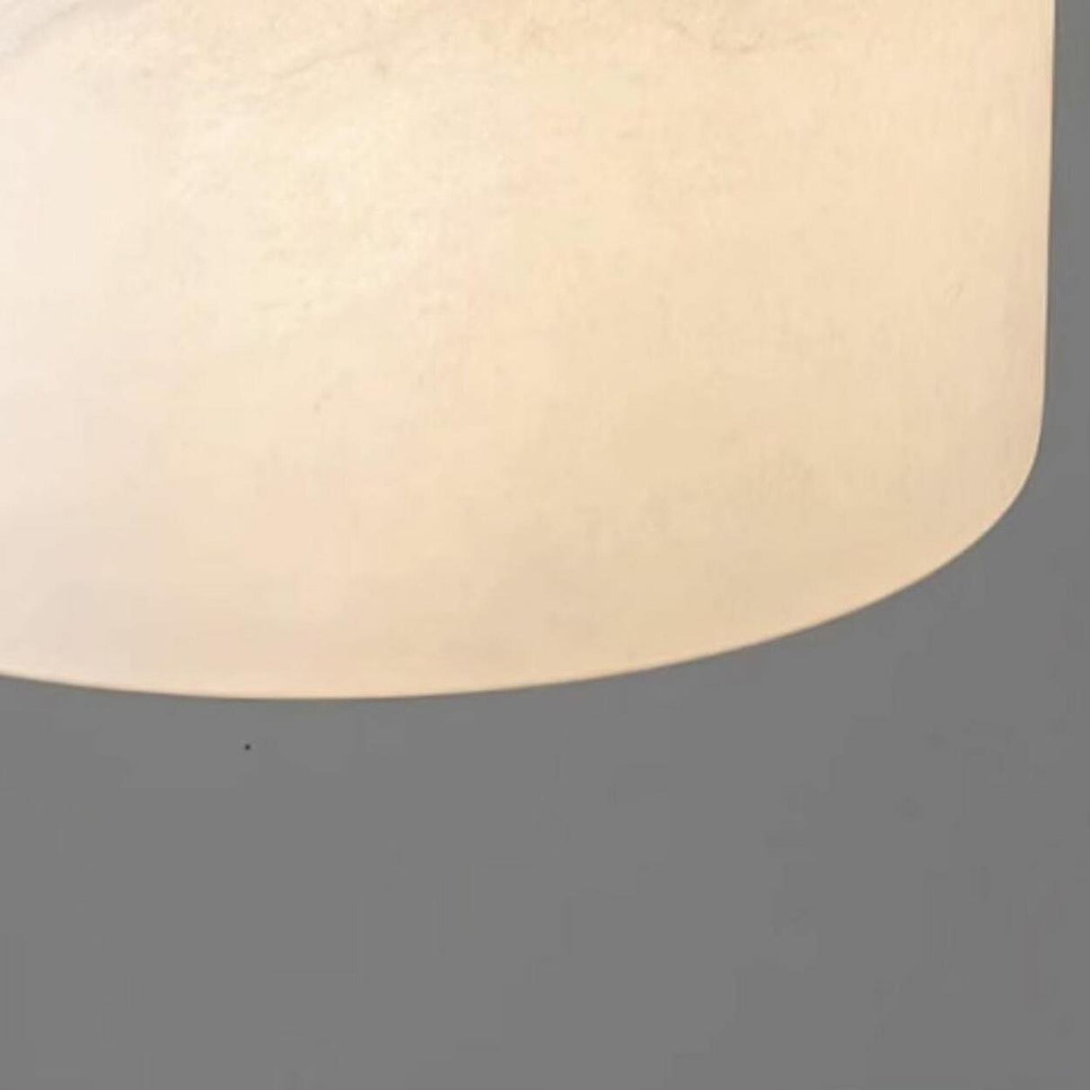 Modern White Texture Stone LED Cylinder Pendant Light Image - 8