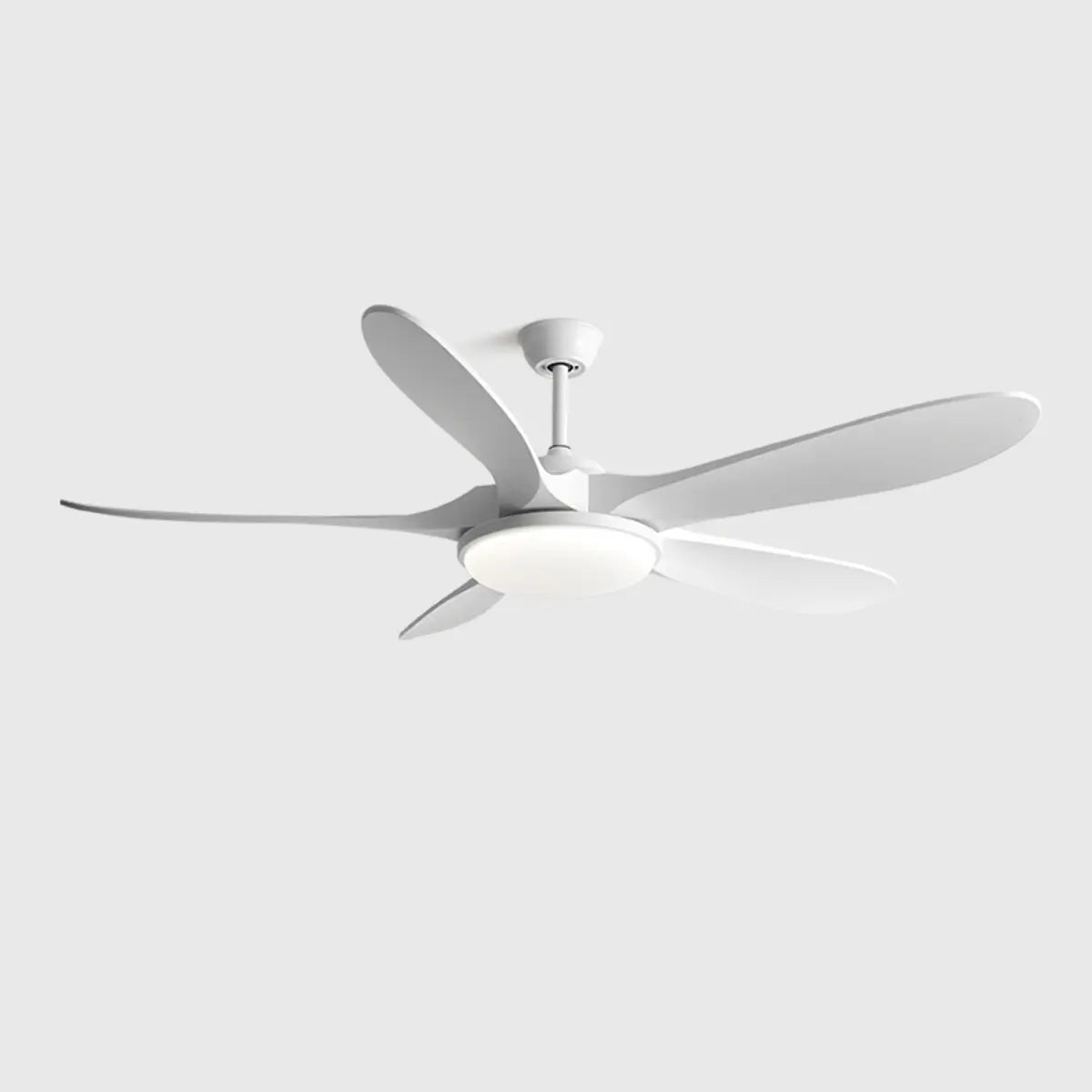 Modern 3 Wood Grain Blades Ceiling Fan with LED Light Image - 6