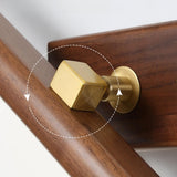 Modern Wood Grain Tube LED Bathroom Vanity Light  Image - 11