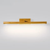 Modern Wood Linear LED Bathroom Vanity Mirror Light  Image - 11