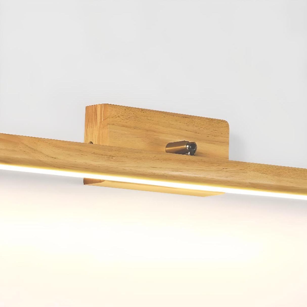 Modern Wood Linear LED Bathroom Vanity Mirror Light  Image - 13