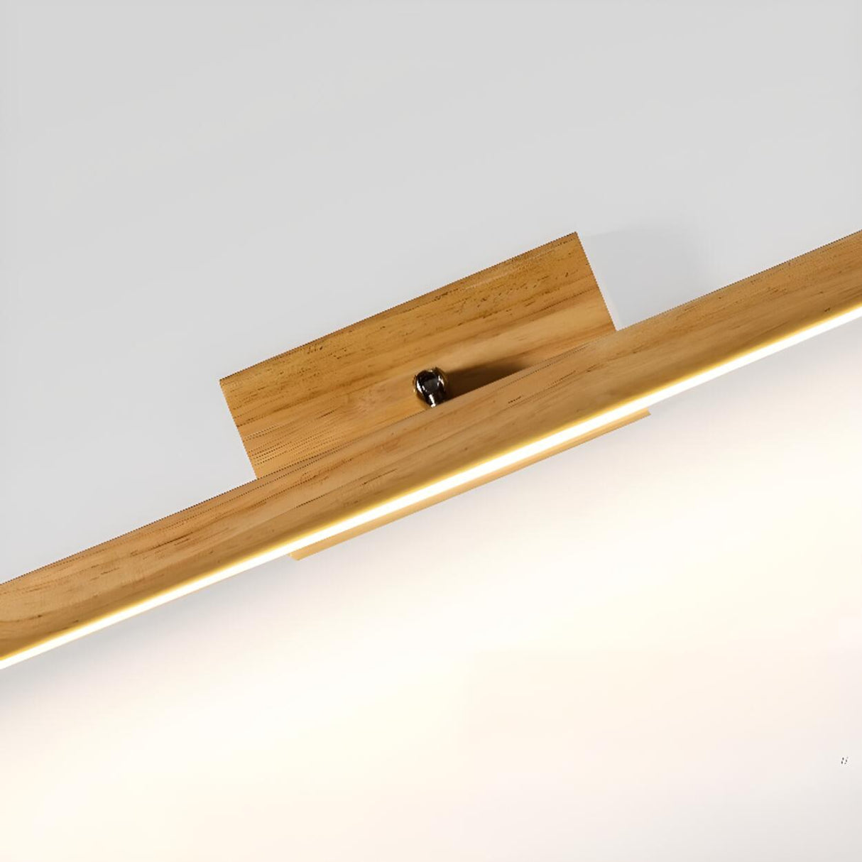 Modern Wood Linear LED Bathroom Vanity Mirror Light  Image - 17