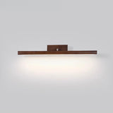 Modern Wood Linear LED Bathroom Vanity Mirror Light  Image - 2