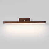 Modern Wood Linear LED Bathroom Vanity Mirror Light  Image - 5