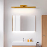 Modern Wood Linear LED Bathroom Vanity Mirror Light  Image - 6