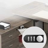 Modern Wood Storage Shelf L-Shape Office Executive Desk Image - 9