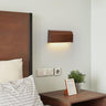 Modern Wooden Minimalist Wall Sconce Light Image - 2