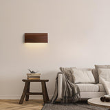 Modern Wooden Minimalist Wall Sconce Light Image - 4