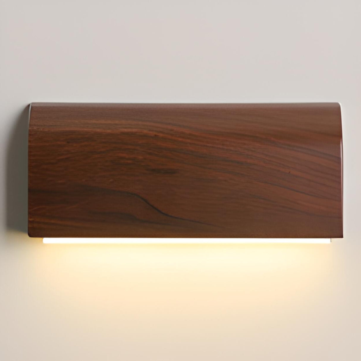 Modern Wooden Minimalist Wall Sconce Light Image - 6