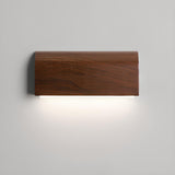 Modern Wooden Minimalist Wall Sconce Light Image - 8