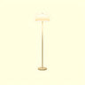 Modern Yellow Dome Metal Living Room Floor Lamp Image - 2