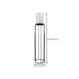 Modish Bedroom Metal Cylinder Black LED Floor Lamp #size