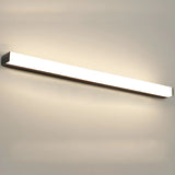 Modish Black Rectangular LED Bathroom Vanity Light Image - 19