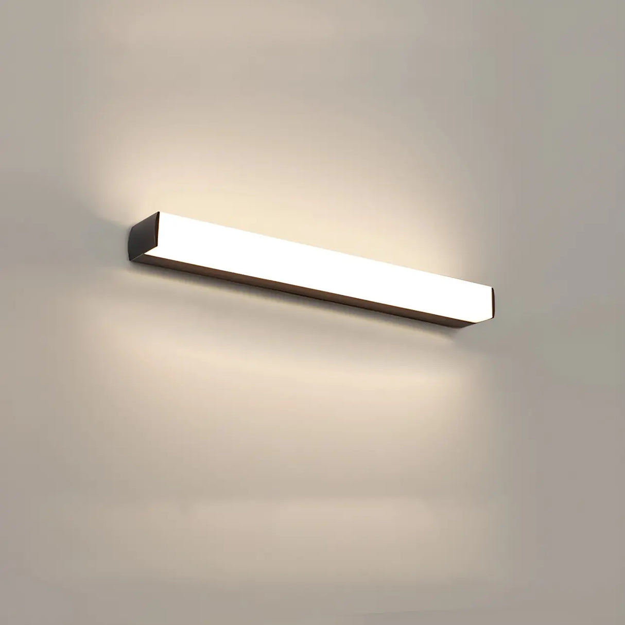 Modish Black Rectangular LED Bathroom Vanity Light Image - 20