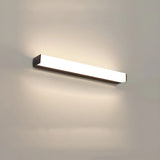 Modish Black Rectangular LED Bathroom Vanity Light Image - 20