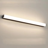 Modish Black Rectangular LED Bathroom Vanity Light Image - 21