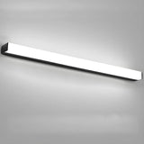 Modish Black Rectangular LED Bathroom Vanity Light Image - 24