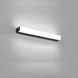 Modish Black Rectangular LED Bathroom Vanity Light Image - 25