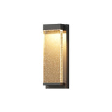 Modish Clear Rectangular Metal External LED Wall Light Image - 3