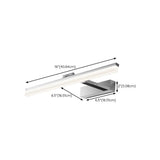 Modish Rectangular LED Bathroom Mirror Vanity Light #size