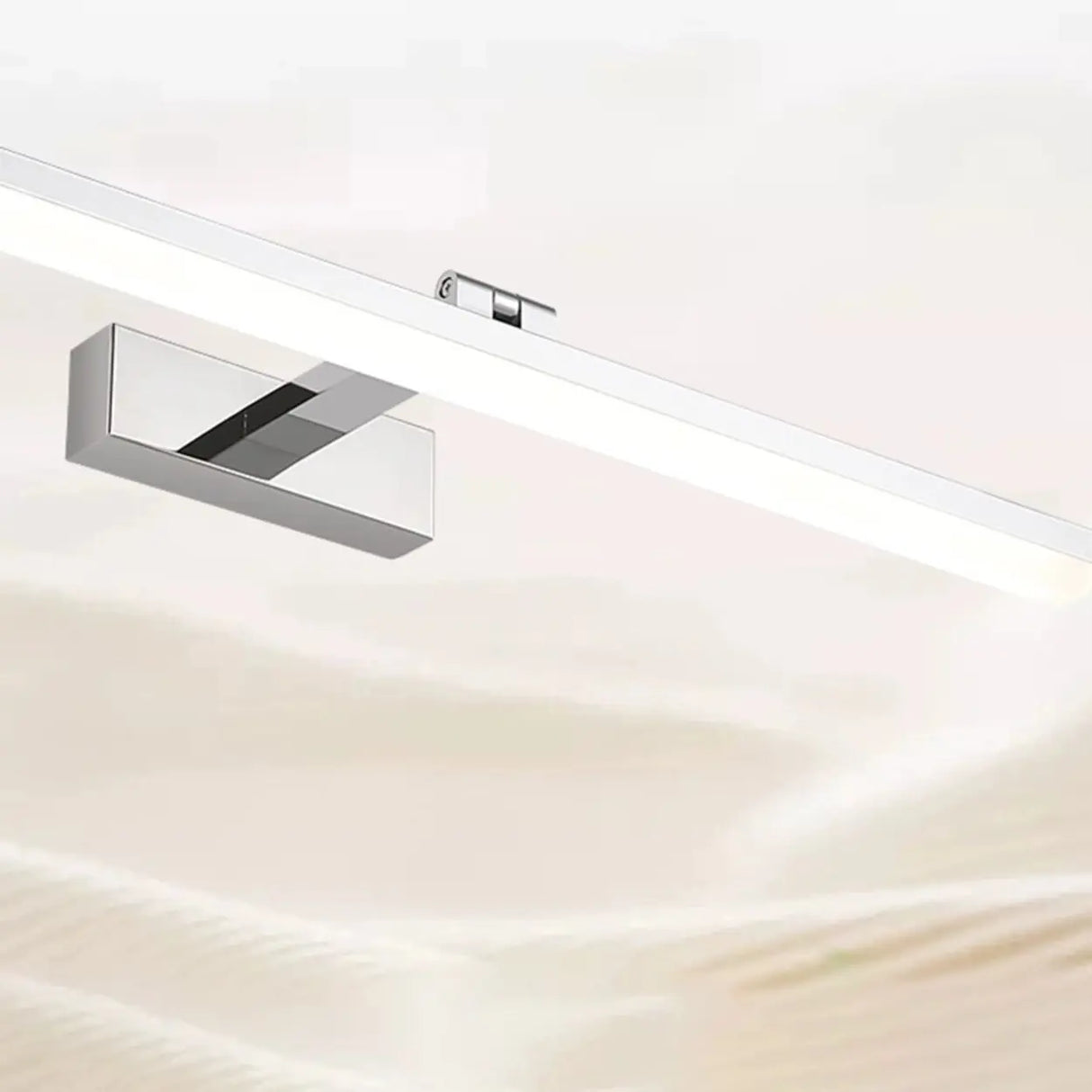 Modish Rectangular LED Bathroom Mirror Vanity Light Image - 8