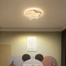 Modish Round Star-Shaped Flush Mount Ceiling Light Image - 3