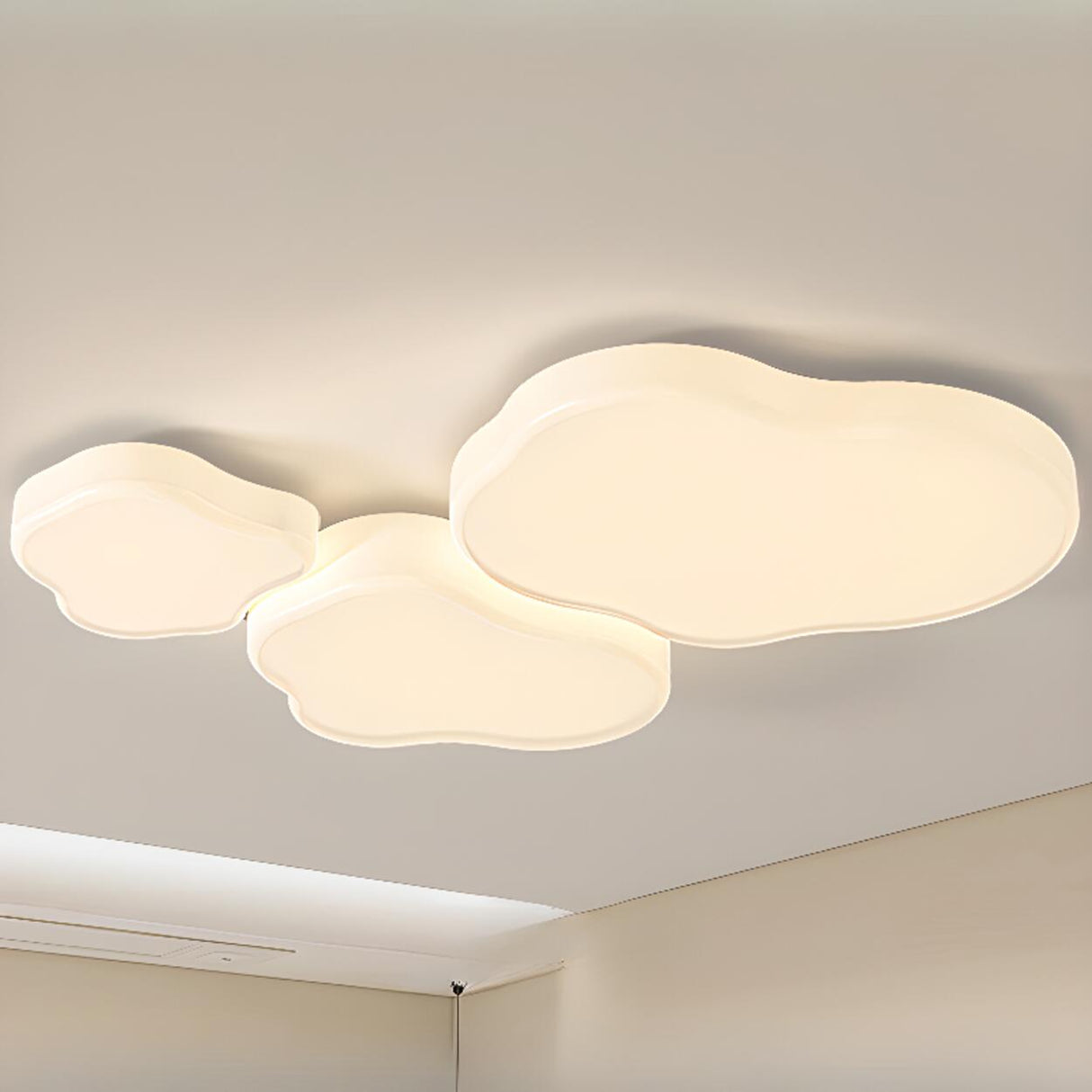 Modish Style LED Flush Mount Light Cloud-Shaped Image - 10