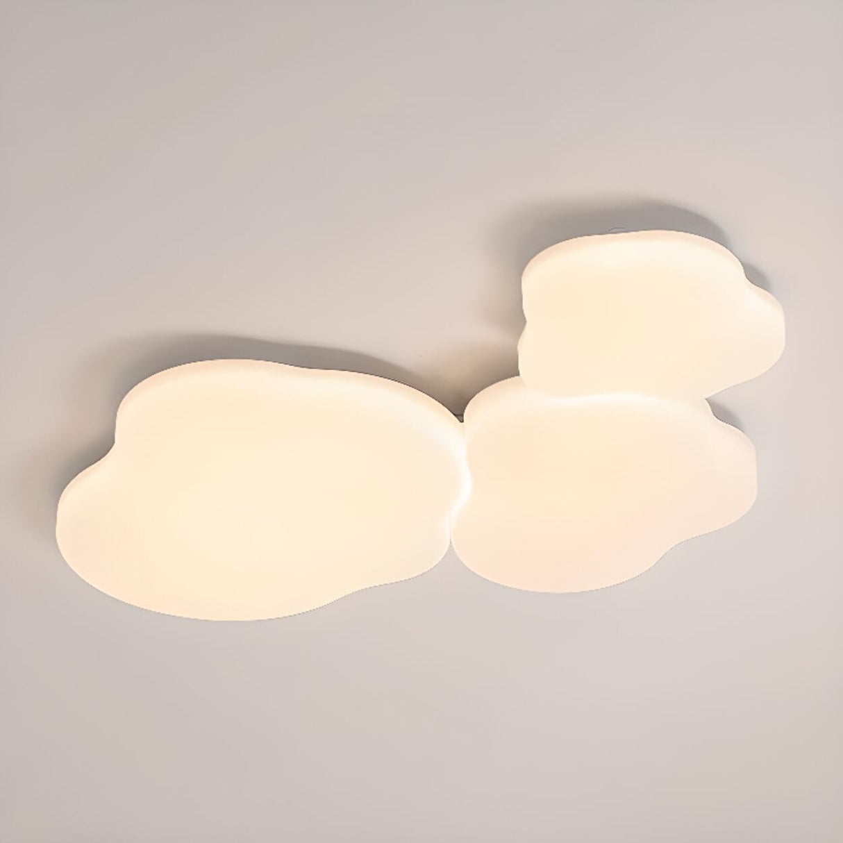 Modish Style LED Flush Mount Light Cloud-Shaped Image - 11