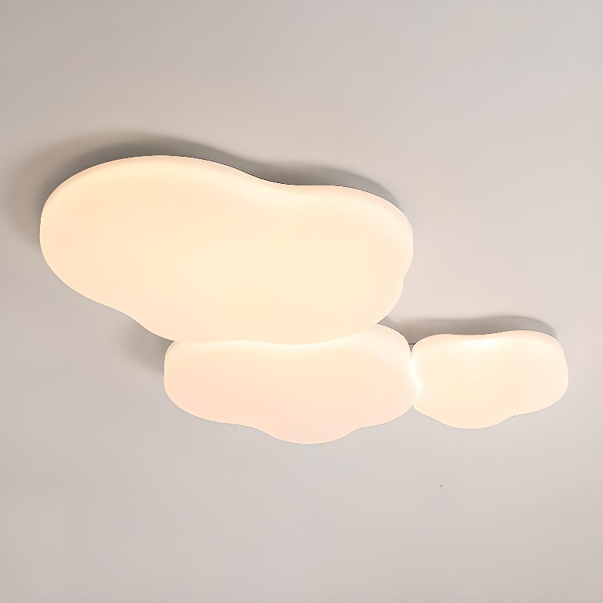 Modish Style LED Flush Mount Light Cloud-Shaped Image - 12