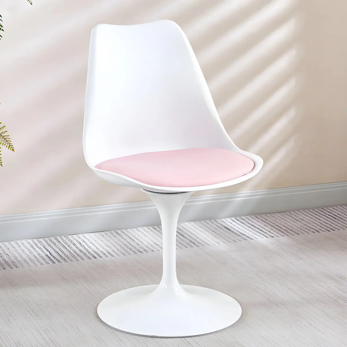 Multi-color Contemporary Tulip Armless Office Chair Image - 10