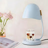 Multi-Color Egg Shape Metal Curved Bedside Table Lamp Image - 10