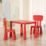 Multi-Color Toddler Play Table Chair Set with Two Seats Image - 18