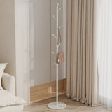 Multi-Color Tree Metal Hooks Freestanding Coat Rack Image - 11