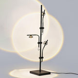 Multi-Light Adjustable Modern Gold Branch Floor Lamp Image - 2