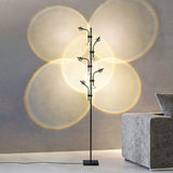 Multi-Light Adjustable Modern Gold Branch Floor Lamp Image - 5