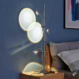 Multi-Light Adjustable Modern Gold Branch Floor Lamp Image - 8