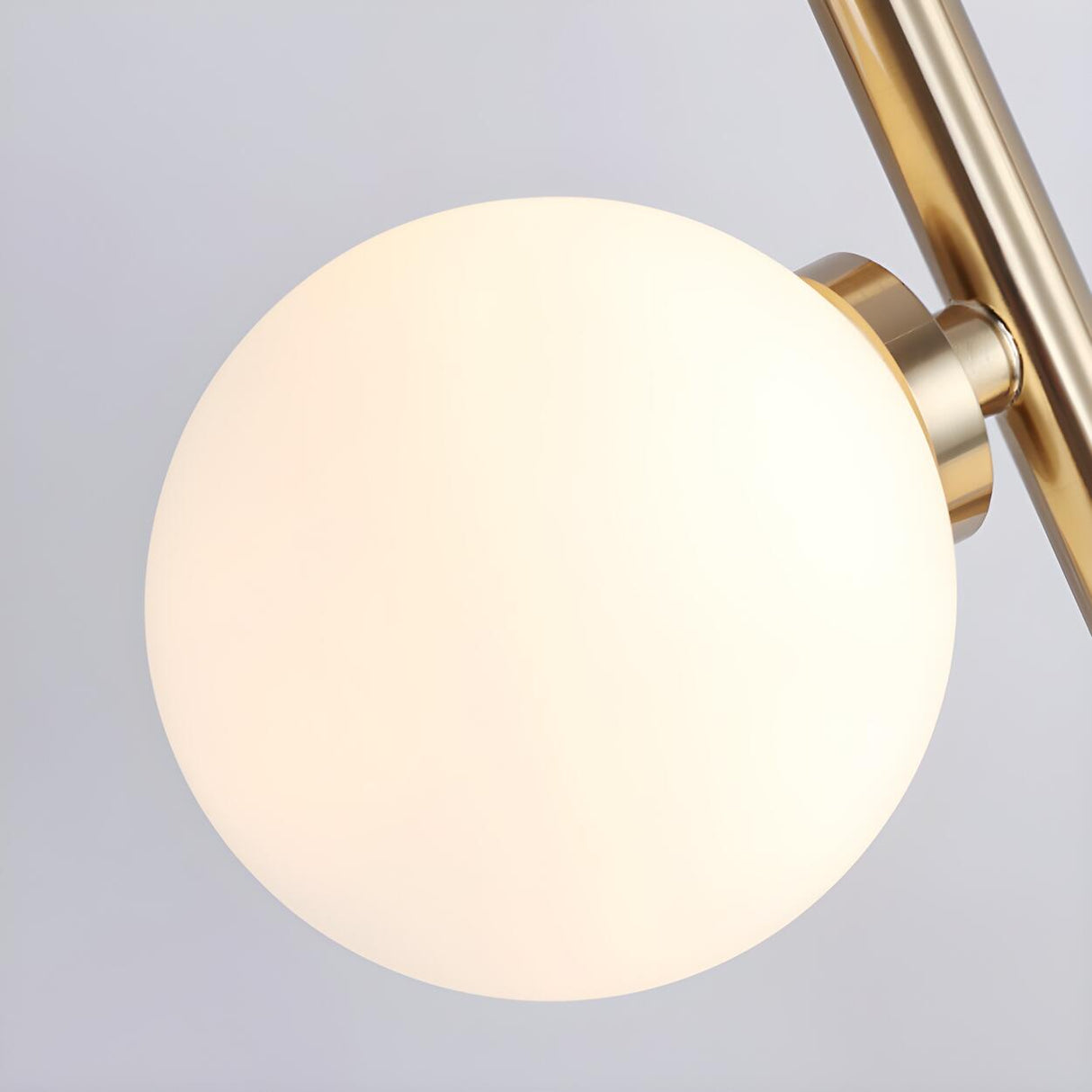 Multi-Light Globe Gold Metal Living Room Floor Lamp Image - 7