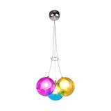 Multicolor Glass Bubble Dining Room Haning Chandelier Image - 12