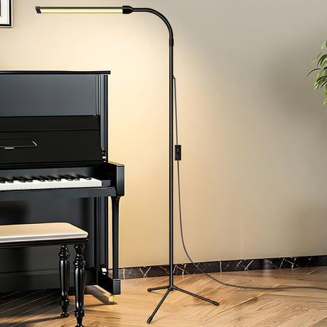 Music and Reading Adjustable Rectangle LED Floor Lamp Image - 1