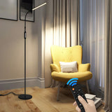 Music and Reading Adjustable Rectangle LED Floor Lamp Image - 3